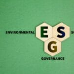 The Letters Esg Or The Word Environmental, Social, And Governanc