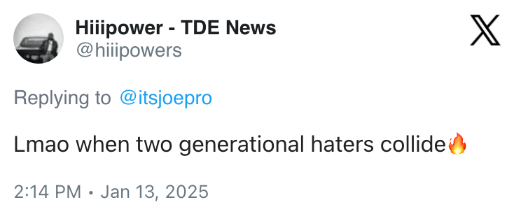 Post on X