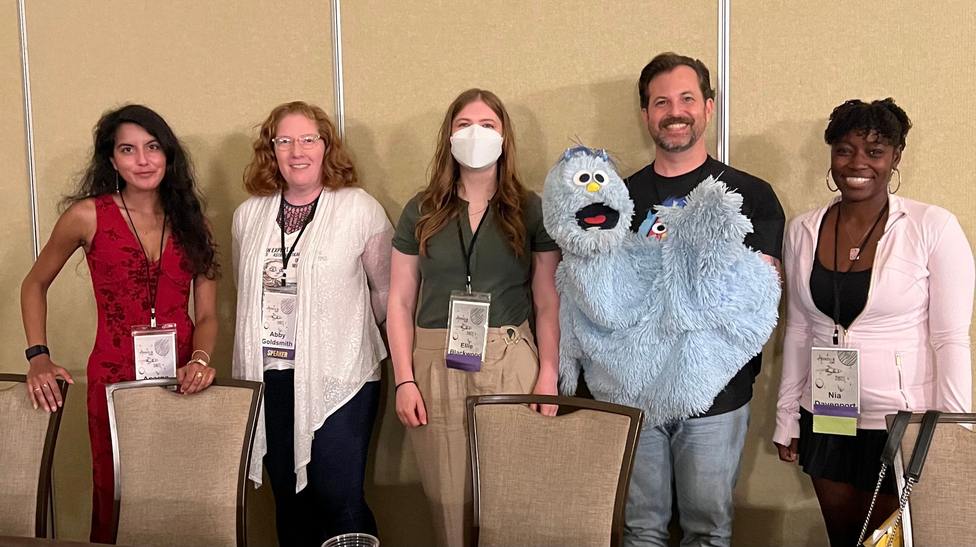 The participants on the ArmadilloCon Surfing the Bookternet panel.