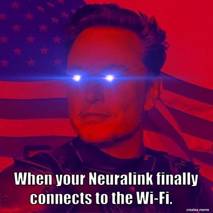 Elon Neuralink Meme