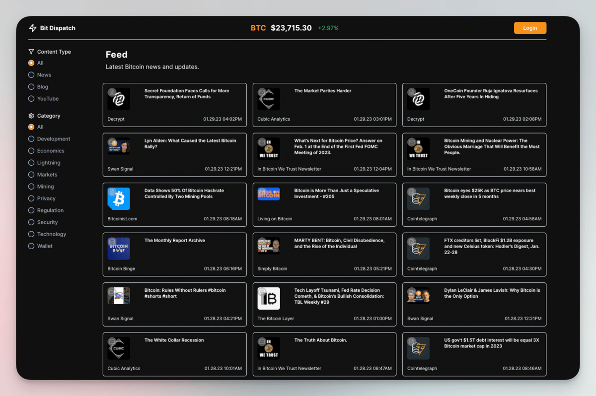 Bit Dispatch 003: Launch