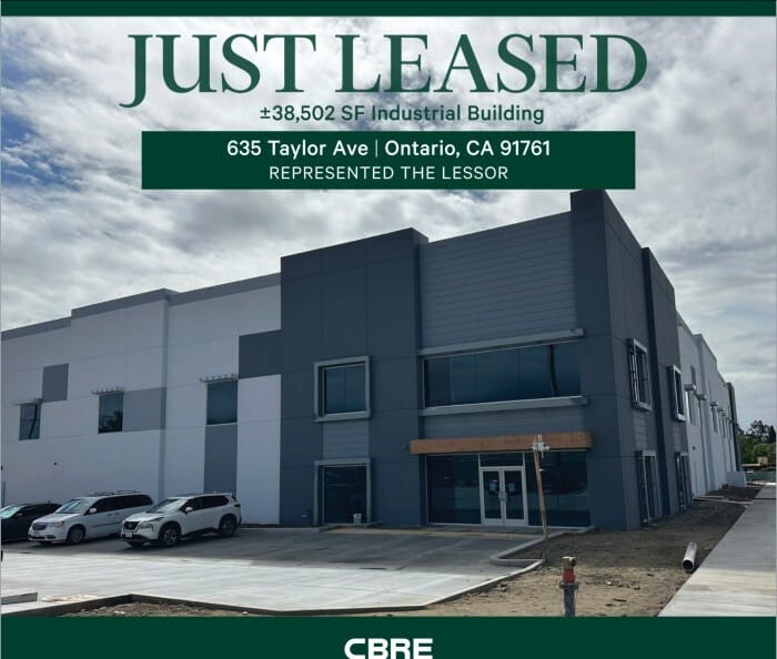 CBRE leases SoCal small bay