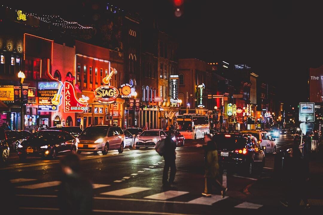 Broadway, Downtown Nashville, TN