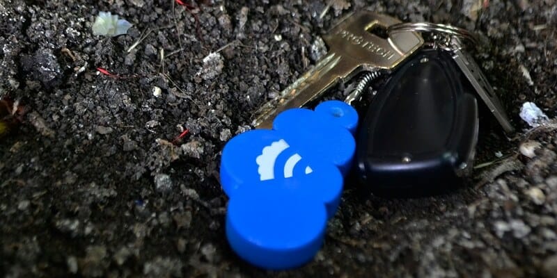 WiKey connected keychain