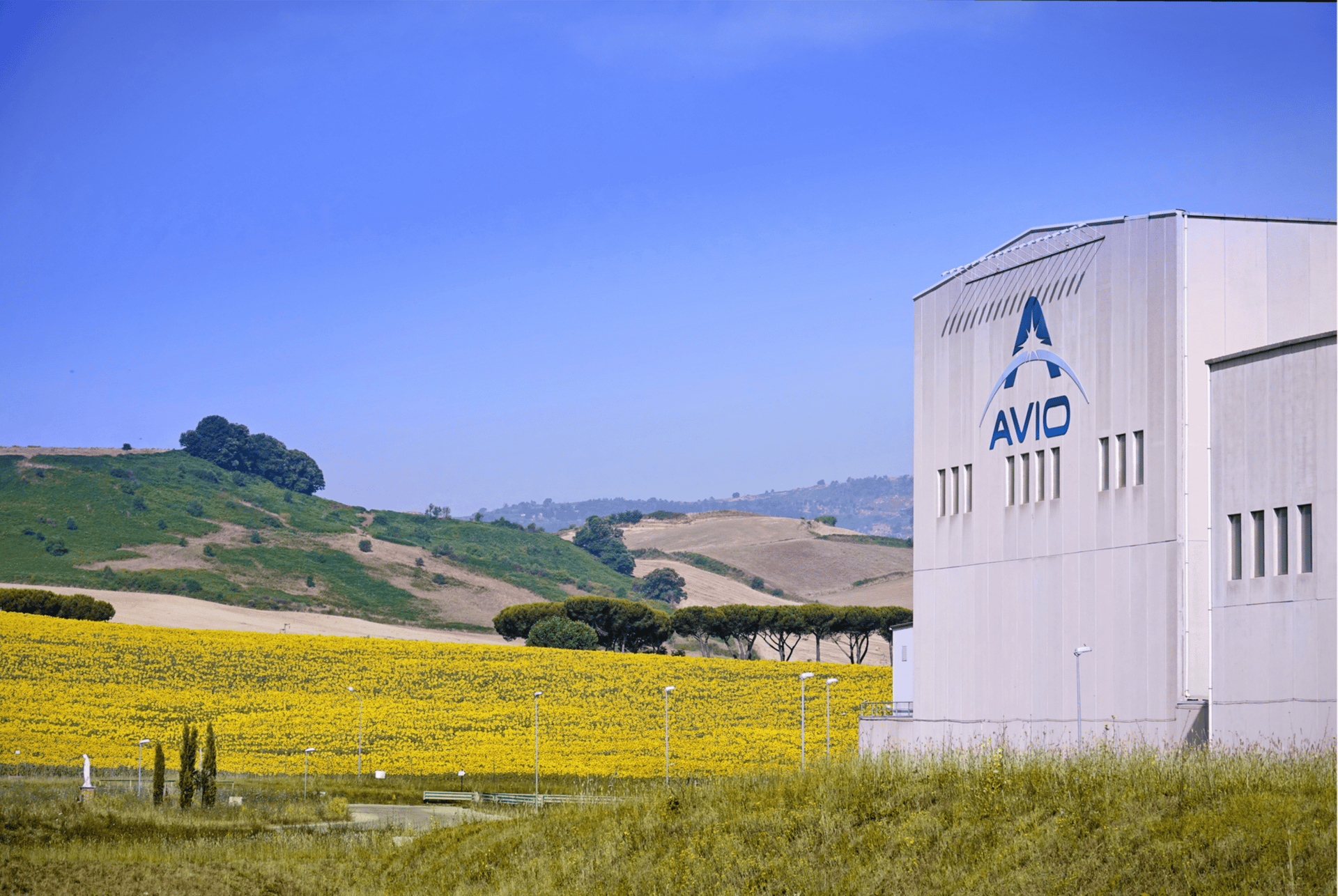 Avio's manufacturing site in Colleferro, Rome.