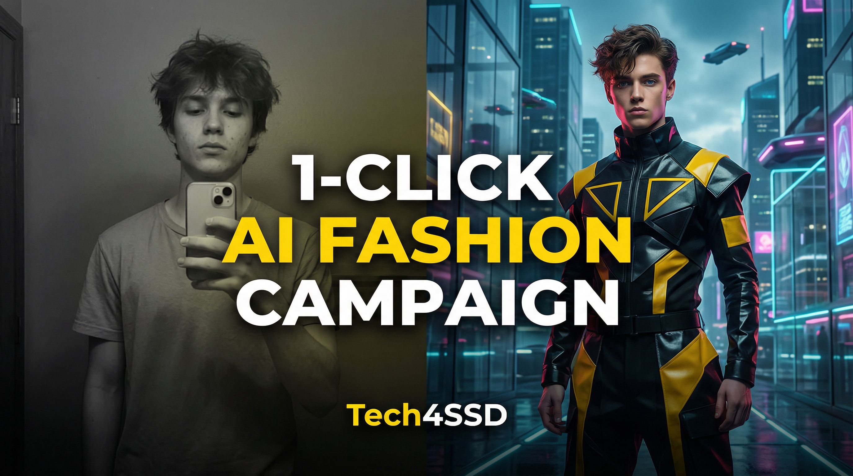 1-Click AI Fashion Campaign