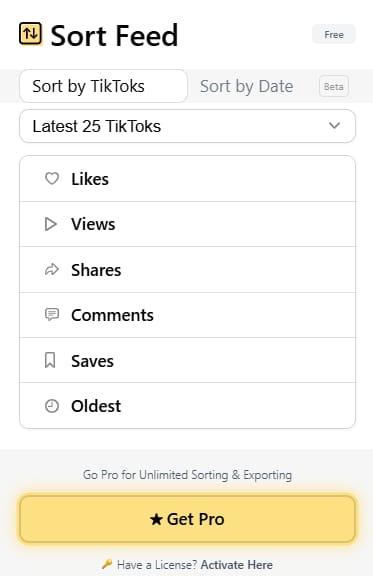 sortfeed