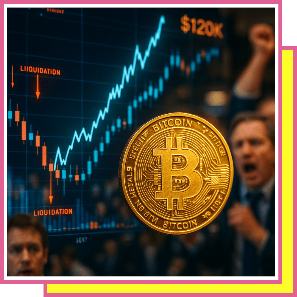 ⚡A $120K Bitcoin Price Could Melt $18 Billion in Shorts💸