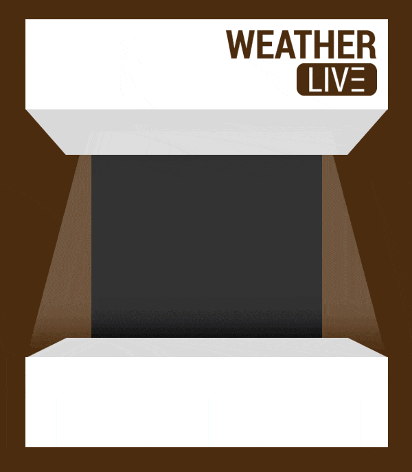 Weather LIVE connected hologram clock