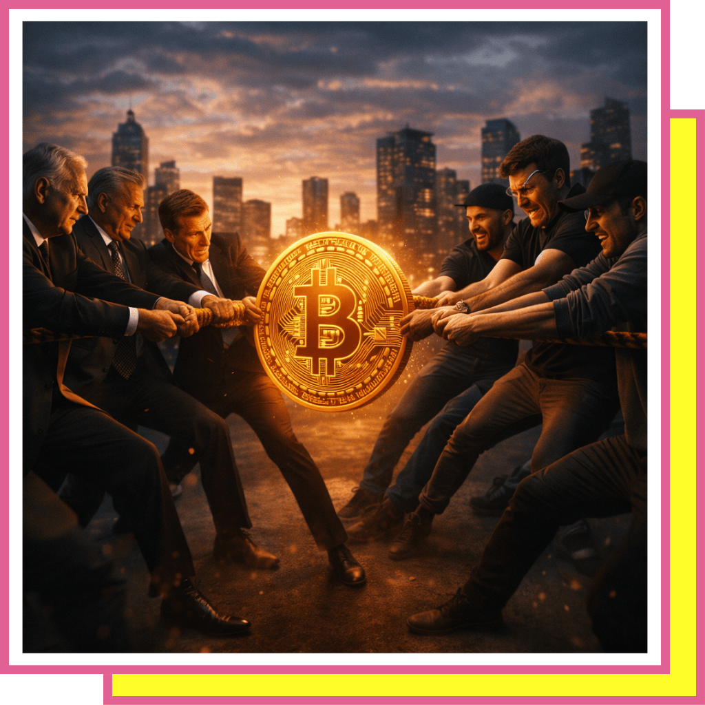 ⚡ Banks Push Back on Bitcoin Agenda 🏛️