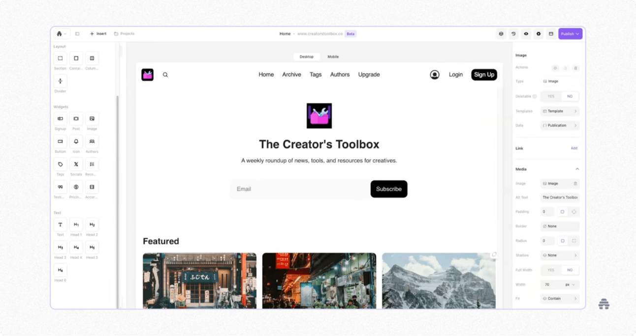 Google Sites vs. WordPress vs beehiiv: An In-Depth Breakdown