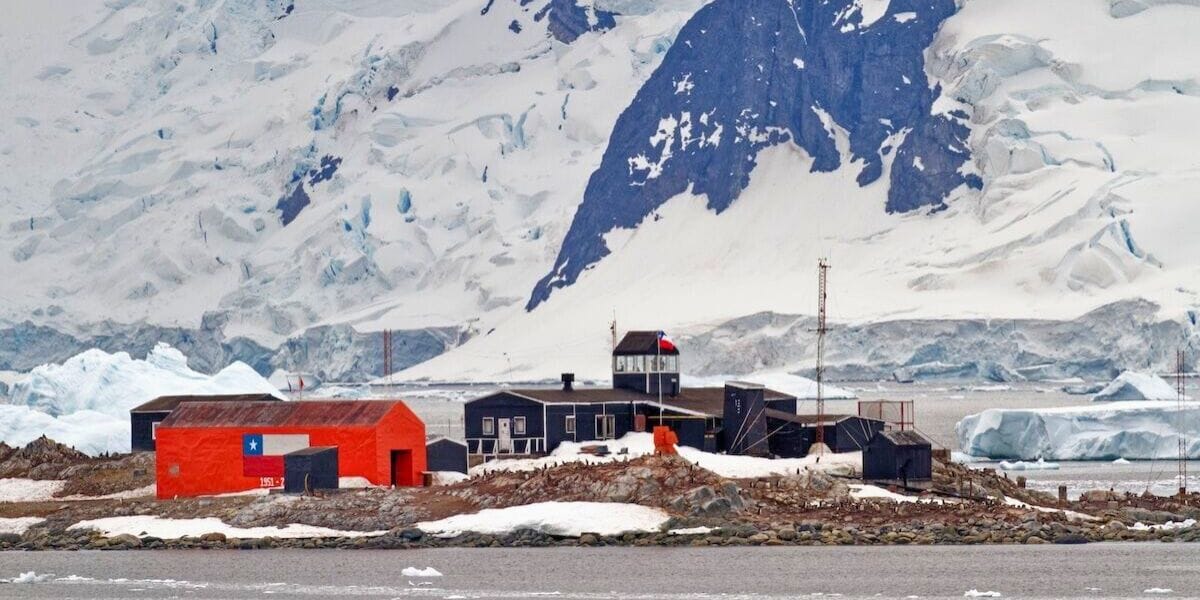 a remote station in Antarctica