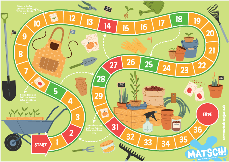  Würfelspiel aus der aktuellen MATSCH! Ausgabe