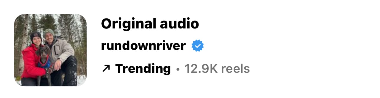 Original audio- Run Down River