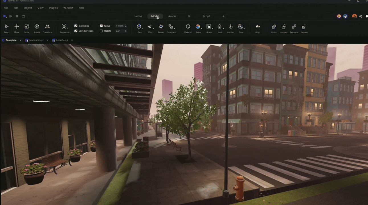 Redesigned Roblox Studio UI with major improvements