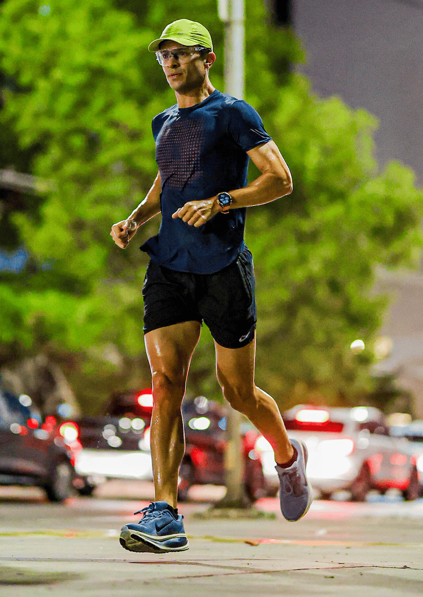 correndo com o Vomero