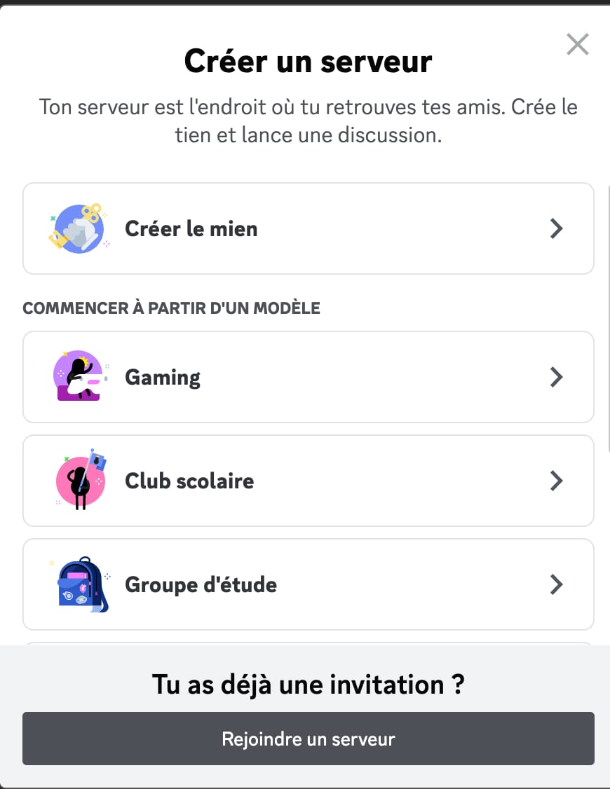 Screenshot tuto Midjourney