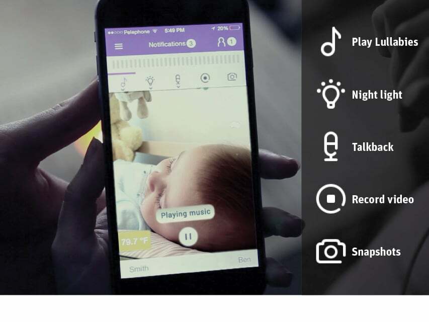 Evoz connected parents camera