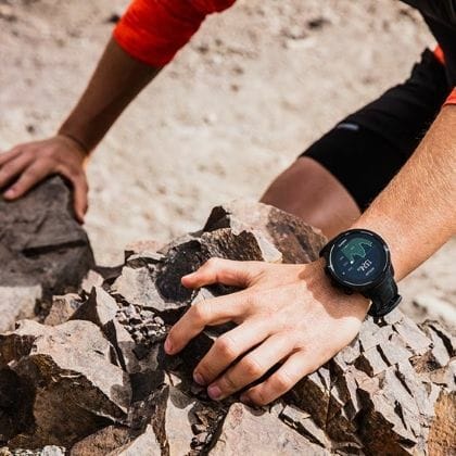 hiker wearing Suunto9