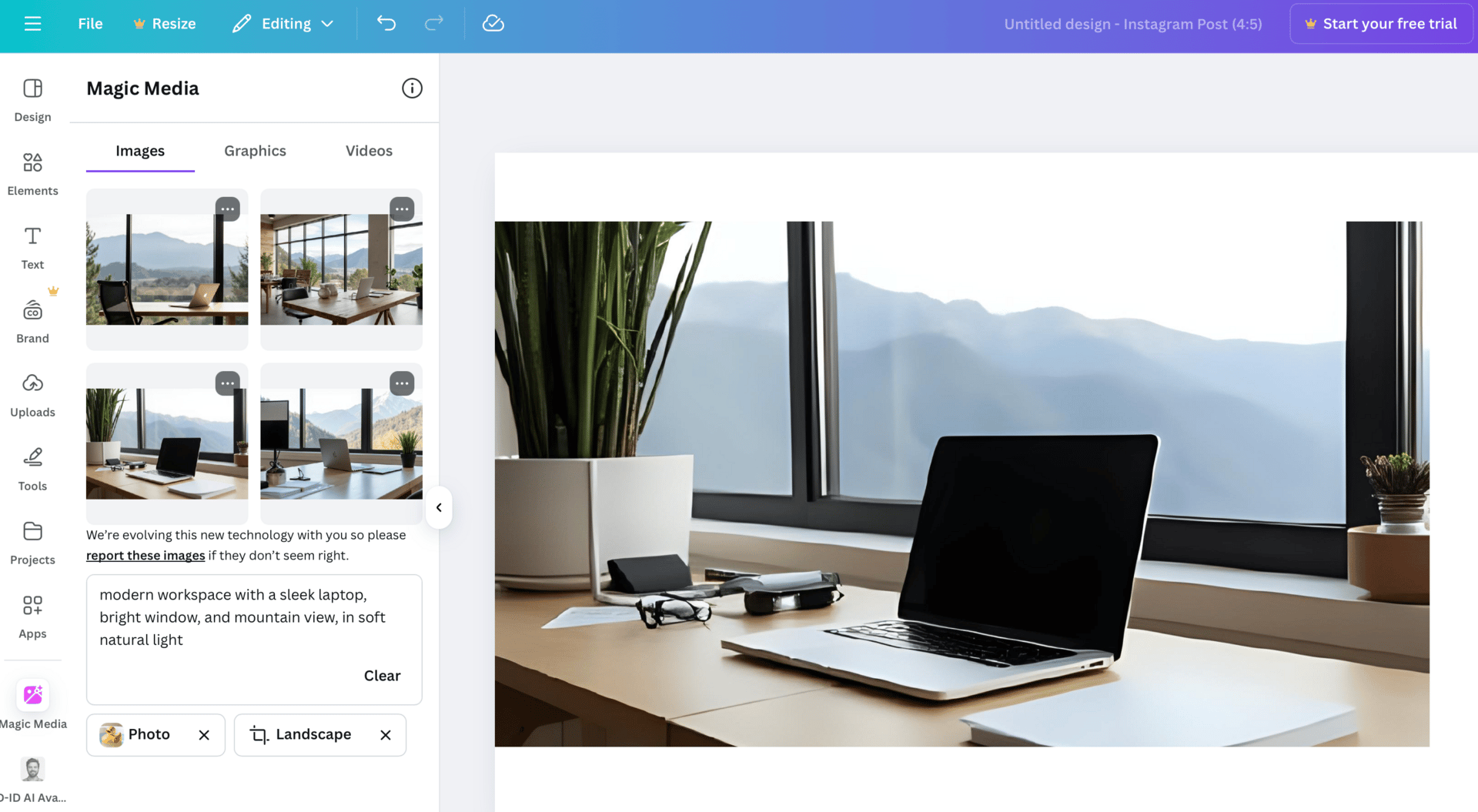 Generate & Review Image Options 