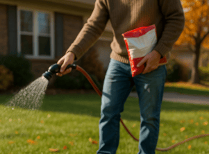 Oct is a prime time to fertilize your yard