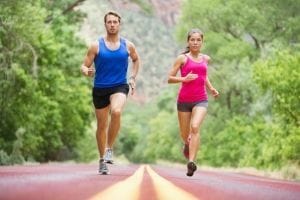 Running couple