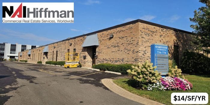 small bay for lease in Westmont, IL