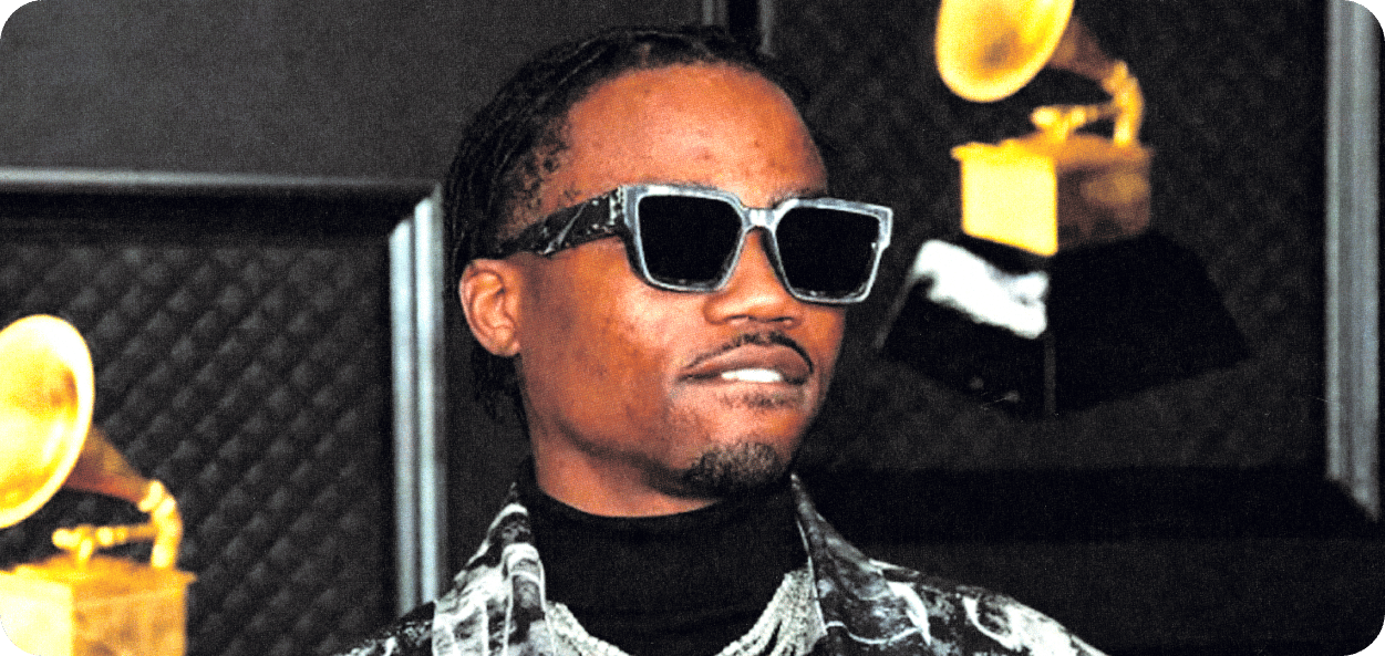 Roddy Ricch at the Grammys