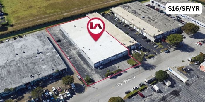 small bay for lease in Cutler Bay, FL