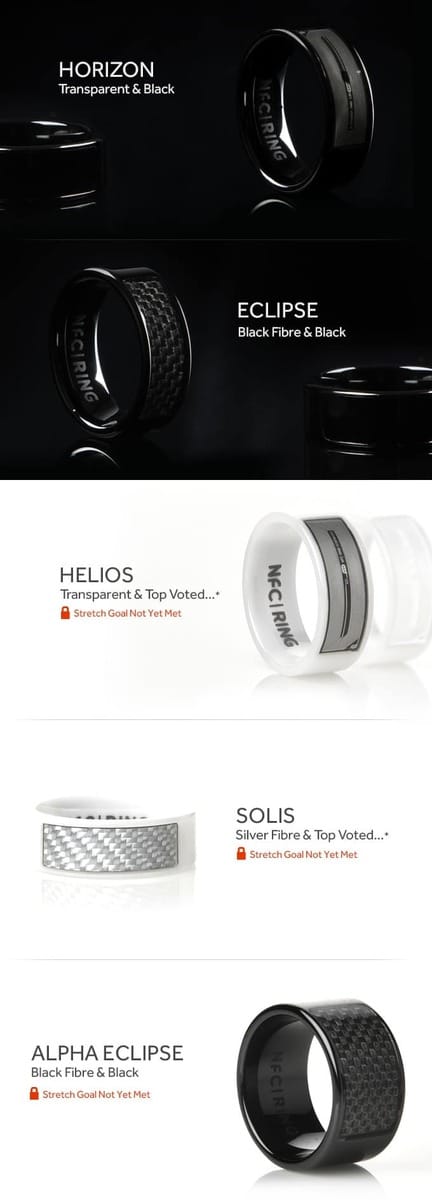 nfc ring connected ring