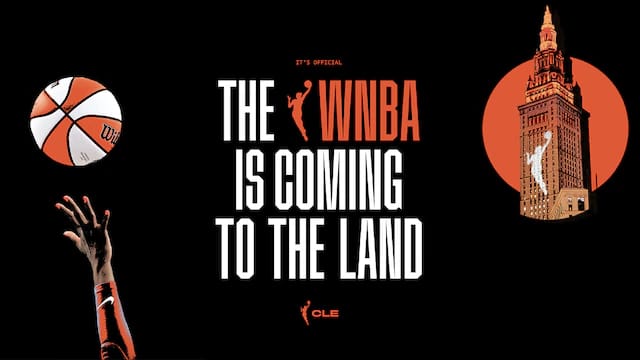 Logo for WNBA Cleveland.