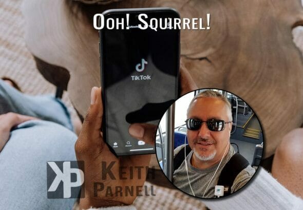 Ooh! Squirrel!
