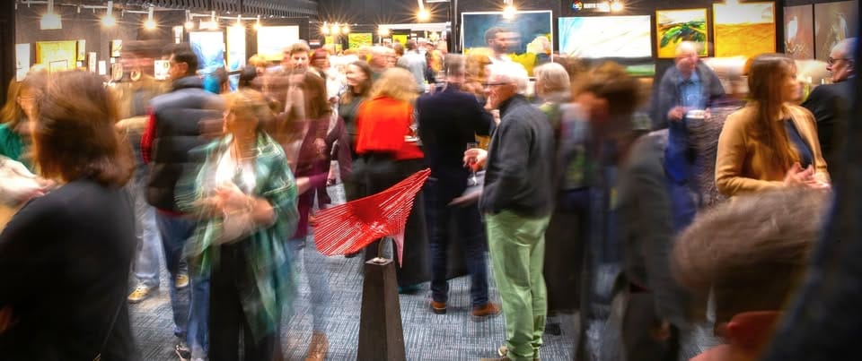 wellington art show at Takina