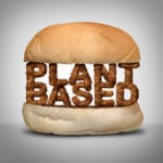 Plant-based burger