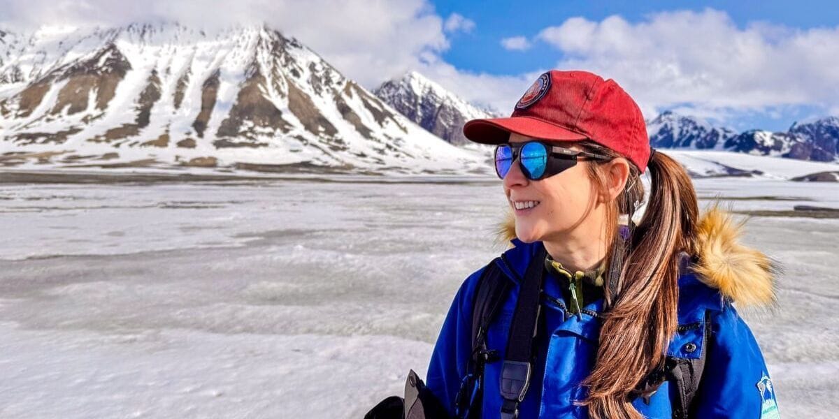 Suzie Dundas in the Arctic