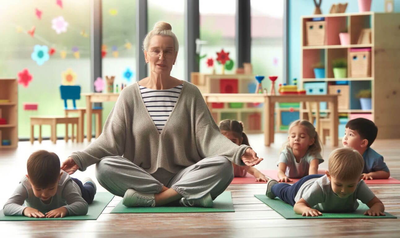 Erste Schritte: Yoga im Kindergarten