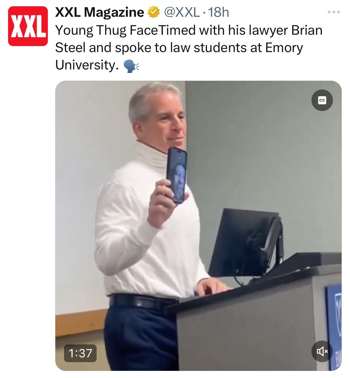 Post on X