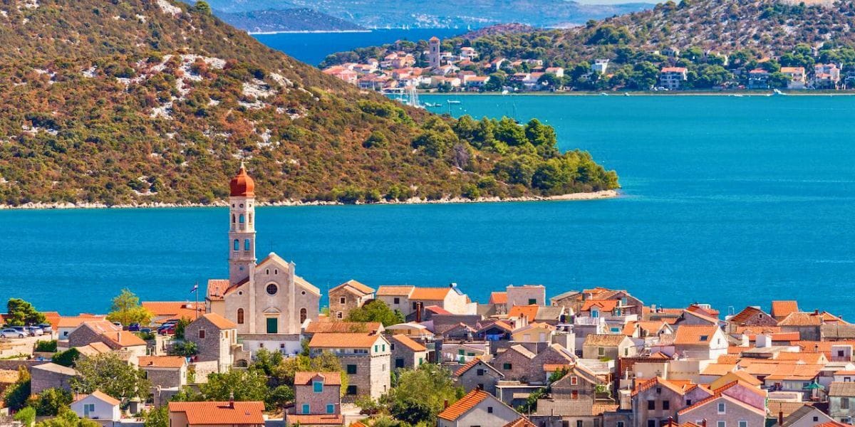 Tisno, Croatia city view