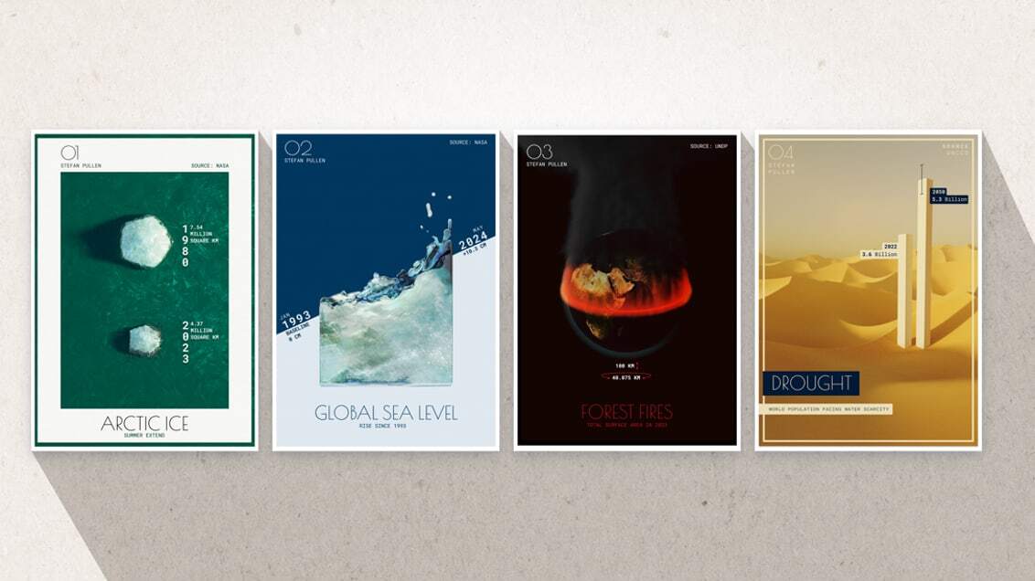 Stefan-Pullen-climate-series-changement-climatique-ecologie-poster-print-infographie-photoviz-3d-IA