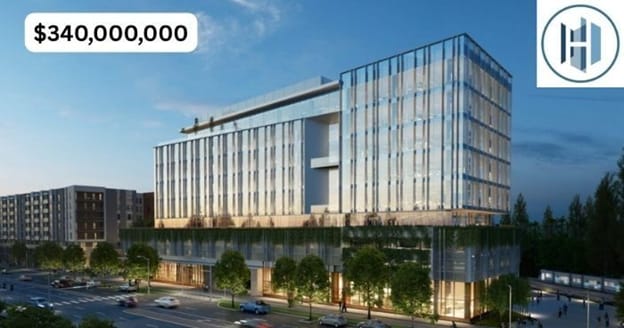 Harrison Street Asset Management sold a 230,506 SF, 10-story MOB San Jose, California, to the County of Santa Clara for $340M.