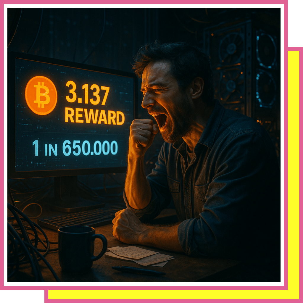 ⚡Solo Bitcoin Victory Amid Rough Terrain✊