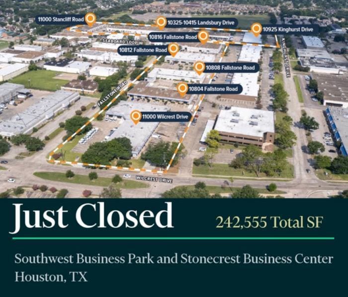 CBRE sells Houston small bay