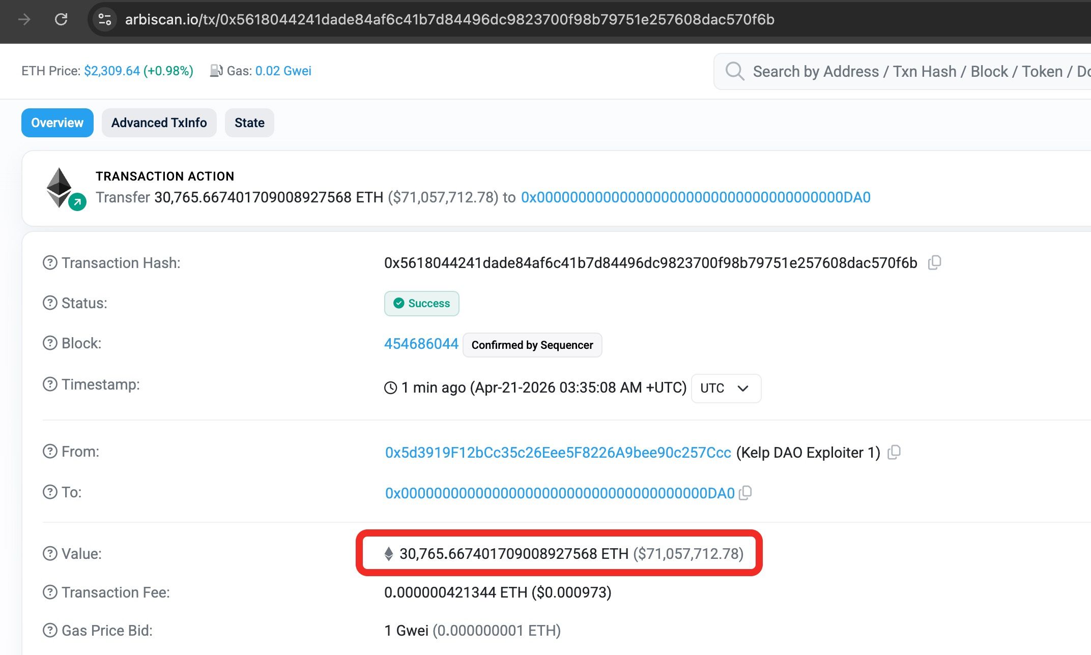 latest-fund-movement-from-the-kelpdao-exploiter 