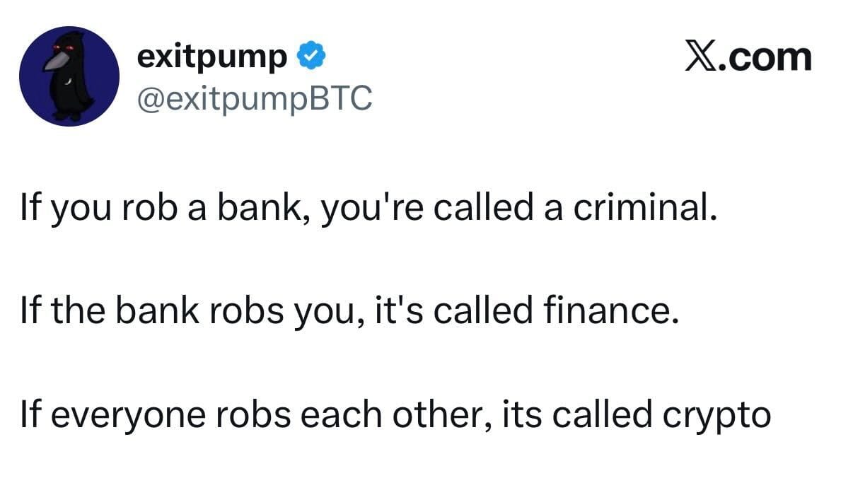 short squeez rob a bank meme