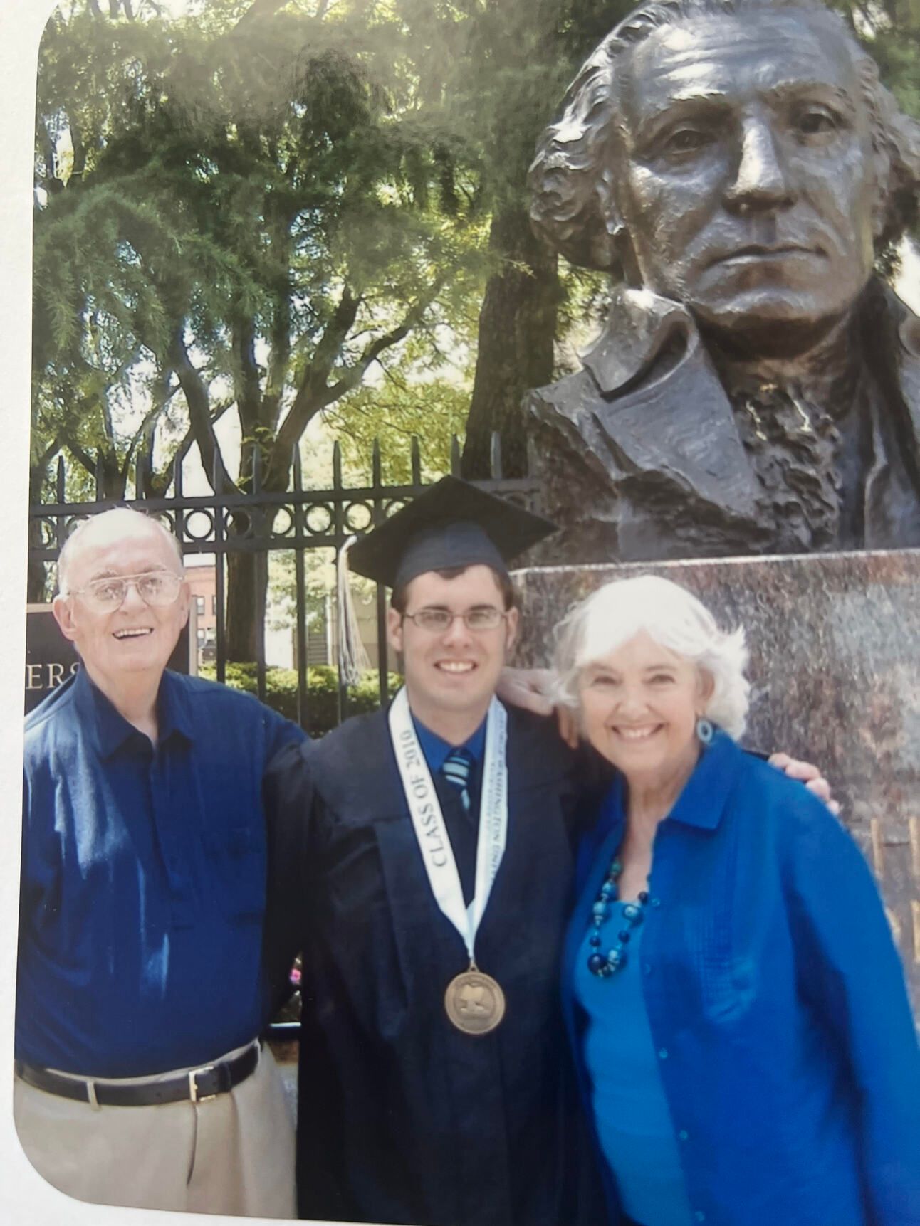 Grammy and Grandpa Mac with me at my college graduation. Credit: Jordan Haedtler
