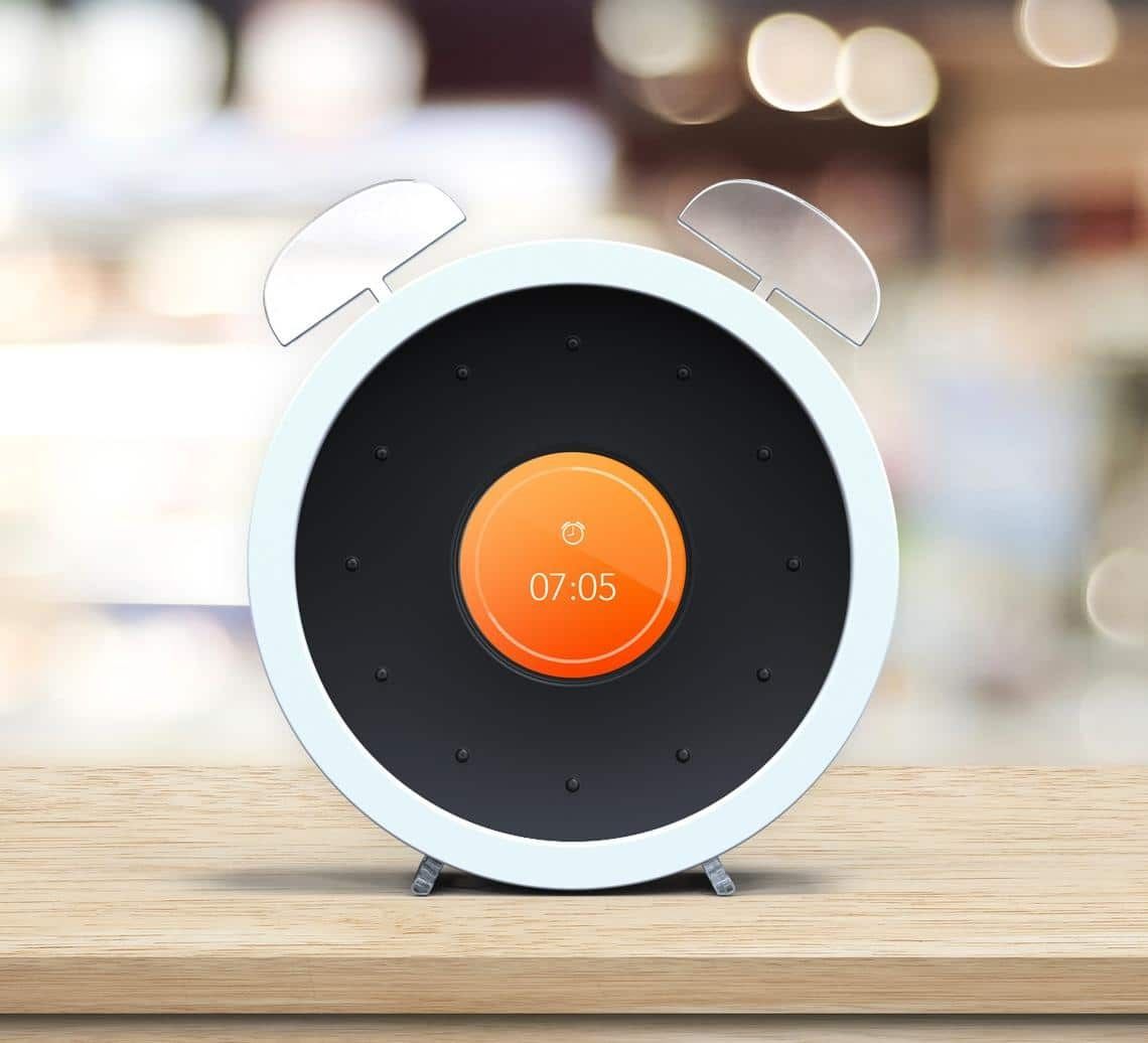 Holi HELLO connected alarm clock