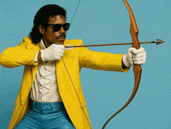 Arrow Pull Back GIF by Jukebox Saints