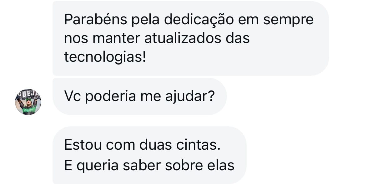duvida sobre Cintas Cardíacas da Garmin