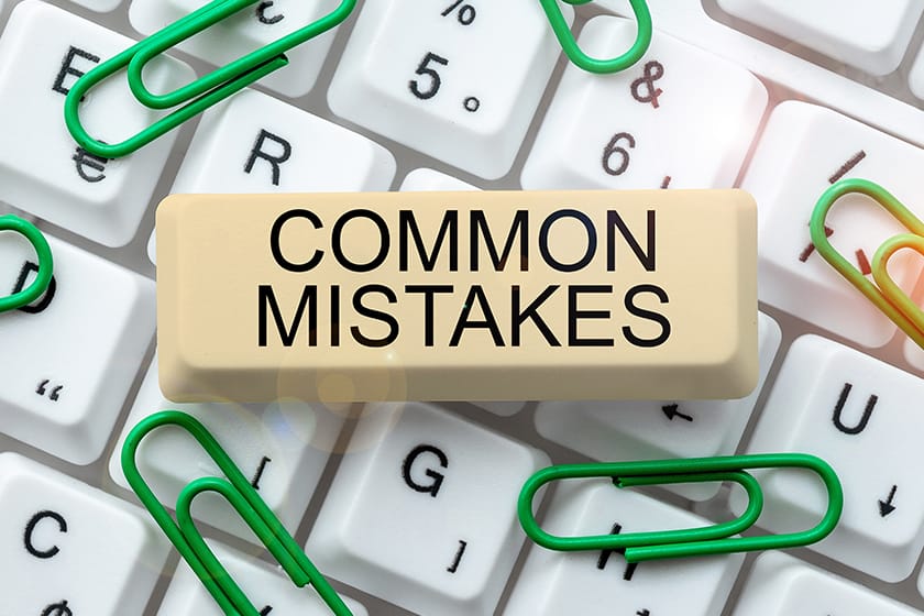 common-mistakes