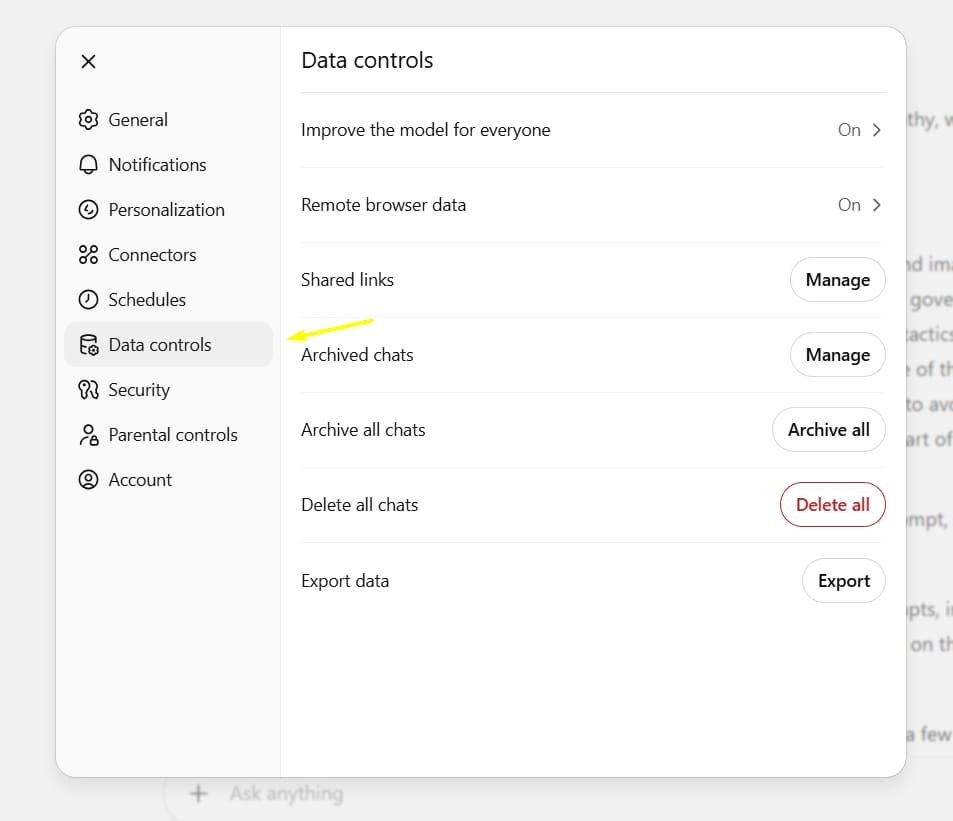 data-controls